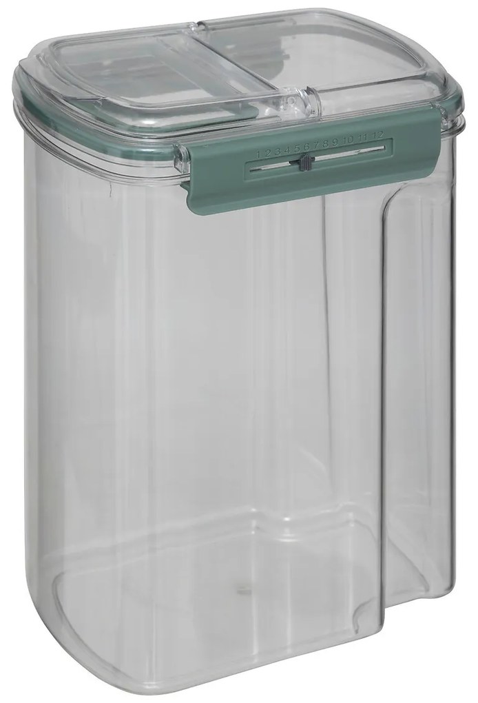 Cutie dreptunghiulară dublă Neo PET 3,5L