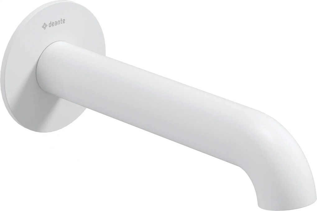 Pipa pentru baterie de cada, alb, Deante Silia