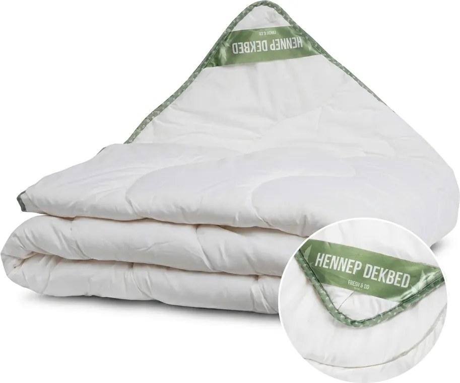 Plapuma pentru toate anotimpurile NATURA HEMP cu fibre de canepa, 200x240 cm