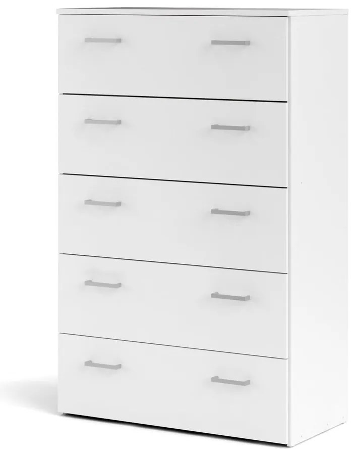 Comodă albă înaltă 74x115 cm Space – Tvilum