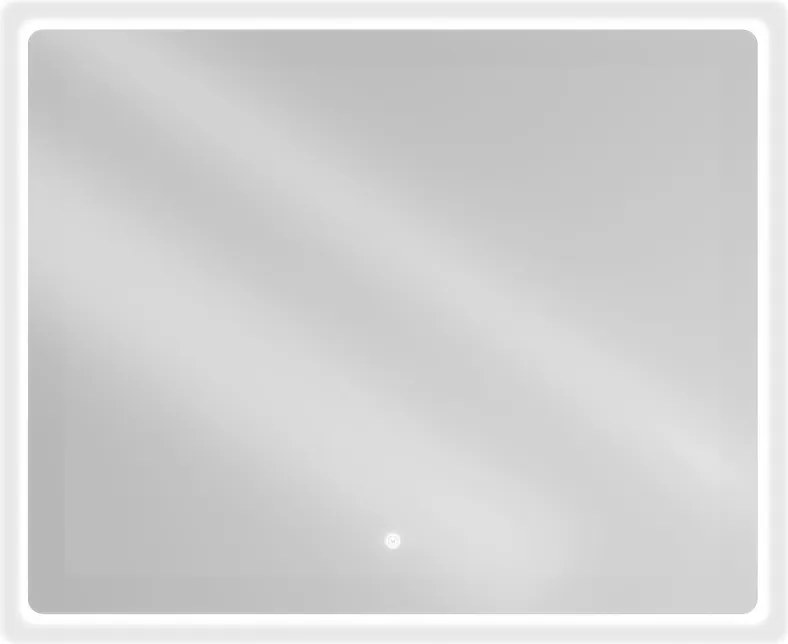Mexen Sun oglindă de baie iluminată 100 x 80 cm, LED 6000K, anti-aburire - 9807-100-080-611-00