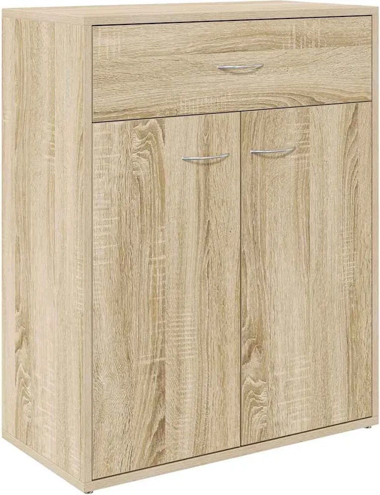 vidaXL Dulap, stejar Sonoma, 60 x 30 x 75 cm, lemn prelucrat