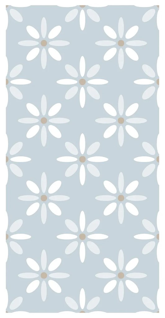 Tapet - Motiv cu model de flori