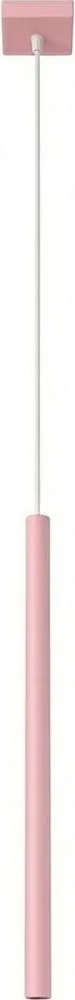 Sollux SL.2129 - Lustra suspendată pe cablu PASTELO 1xG9/8W/230V roz