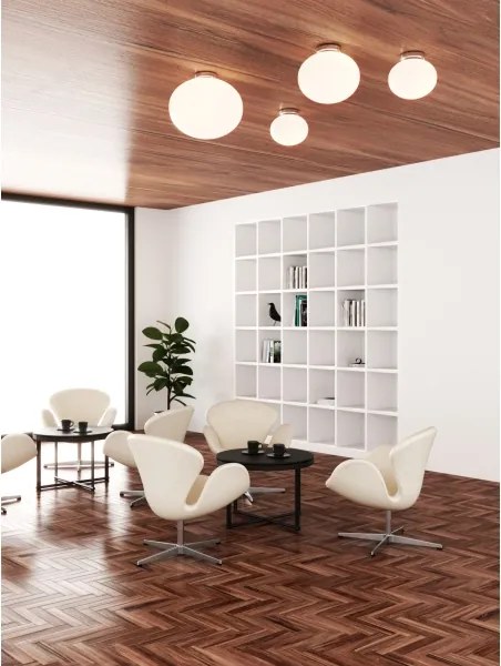 Open Design OR81145 - Plafonieră PALLA, 1xE14/8W/230V, Ø 24 cm, crom lucios