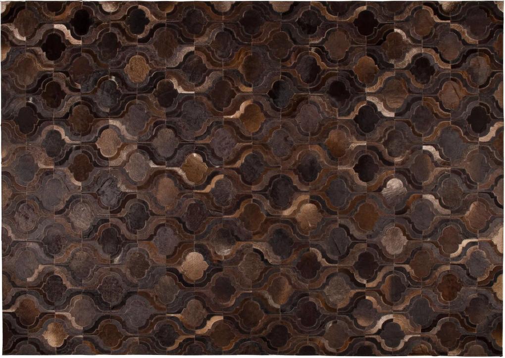 Covor din piele maro Bawang Light Brown (170x240cm) | DUTCHBONE