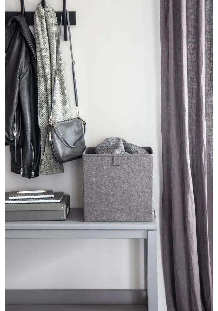 Cutie de depozitare Bigso Box of Sweden Cube, gri