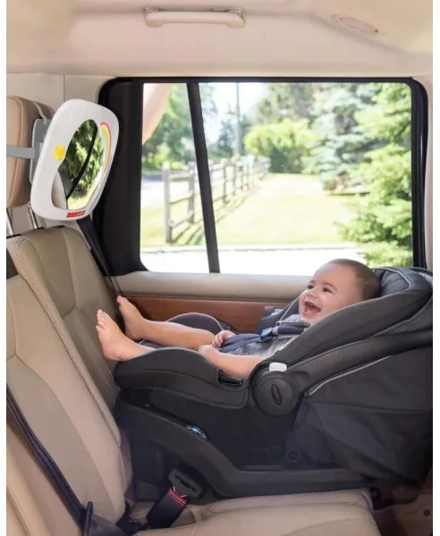 Skip Hop - Oglindă auto pentru copii LINING CLOUD, 3xAA