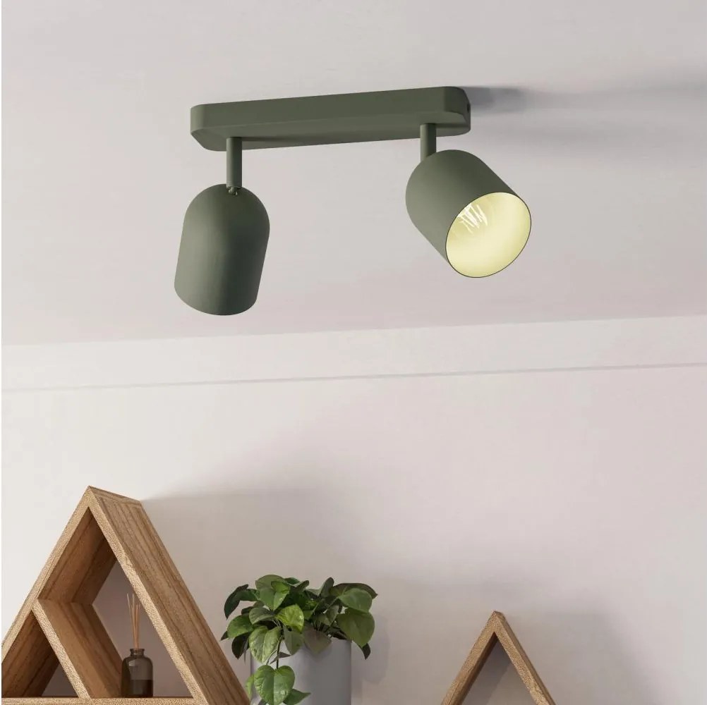 Eglo TILSTON 44133 - Spot 2xE14/40W/230V, verde