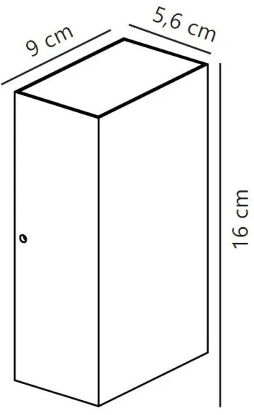Aplică LED de exterior Nordlux ROLD LED/10,5W/230V IP54 negru