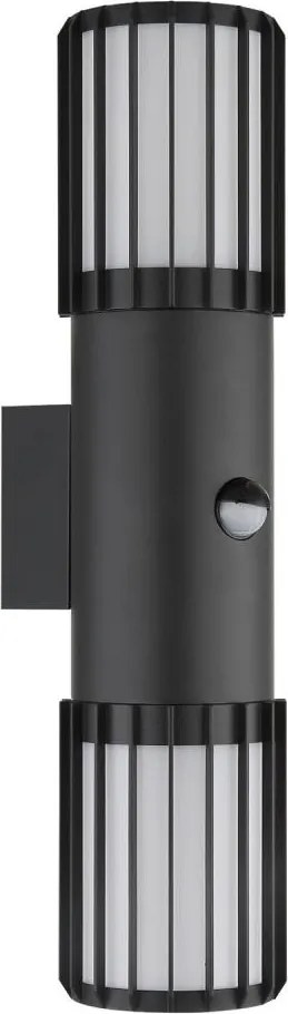 Globo 32160-2S - Corp de iluminat exterior cu senzor MERVIN 2xE27/15W/230V IP54