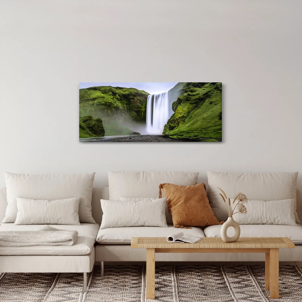 Tablou cu cascade (120x50 cm)
