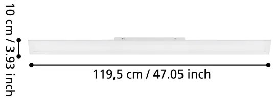 Eglo 98025 - Panou LED SALOBRENA 1 LED/40W/230V alb