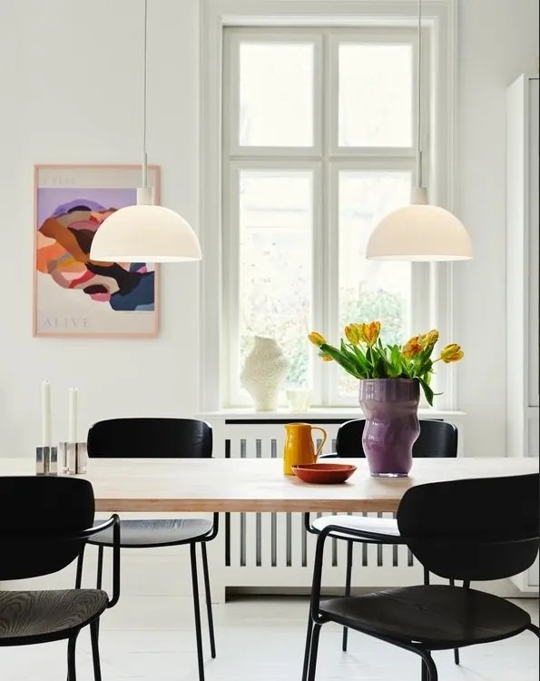 Lustra, Pendul design minimalist scandinav Ellen 30 Opal white