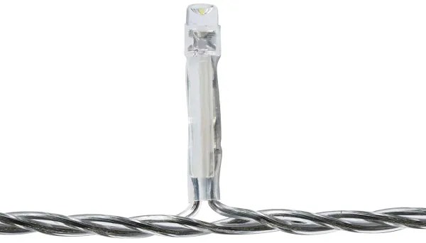 Nedis CLLC360C - Perdea luminoasă LED 360xLED/7 funcții, 14m, IP44, alb rece