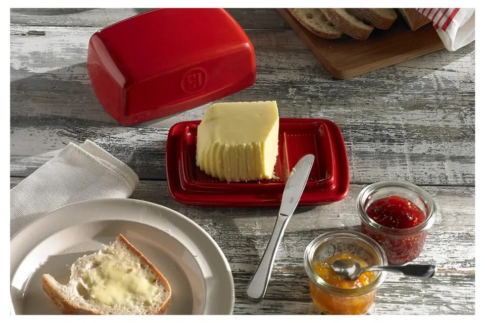 Untieră roșie din ceramică – Emile Henry