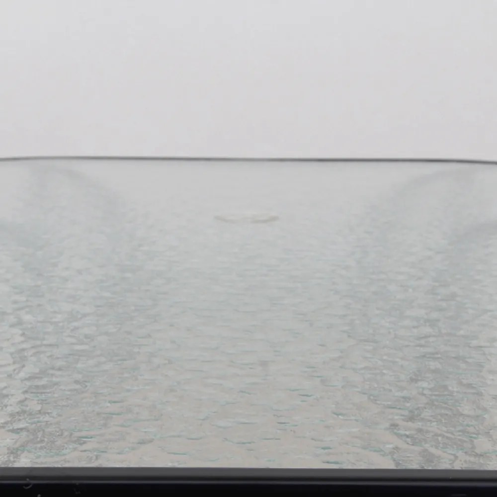 Masă dining, sticlă securizată/oţel, PASTER