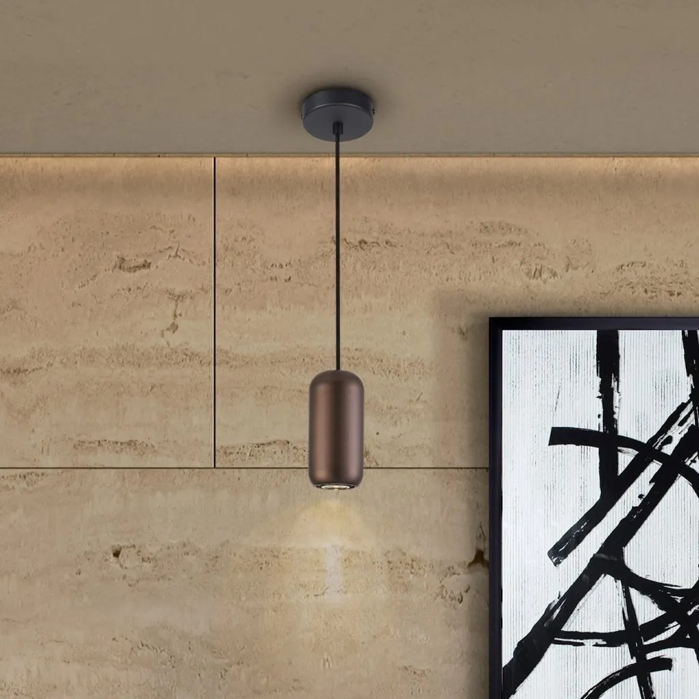 Pendul design moderm Nimes maro