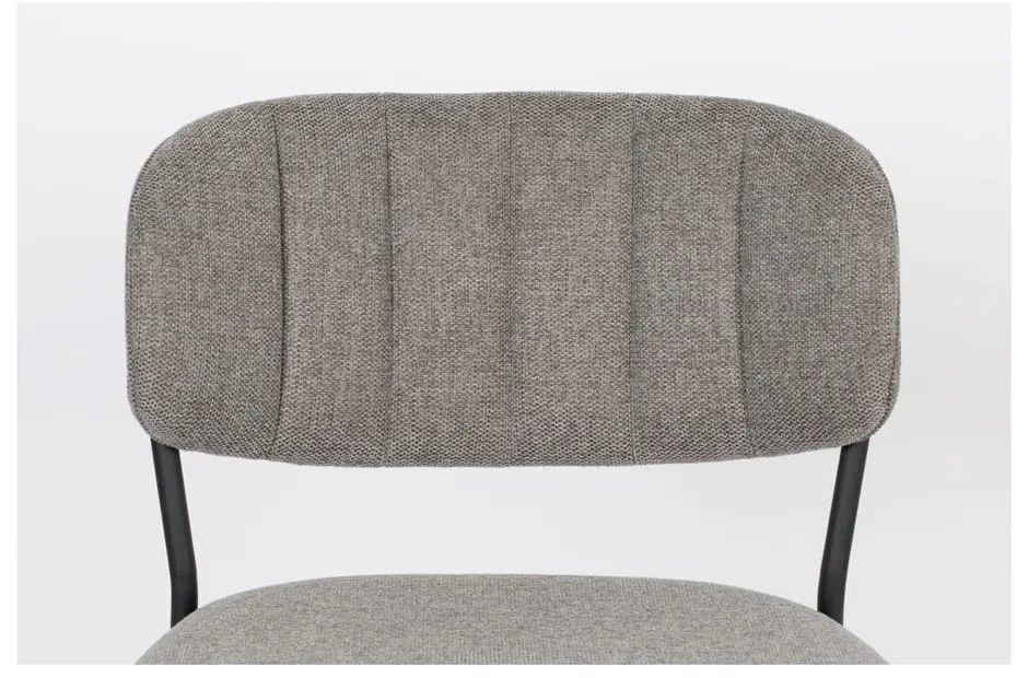 Scaune de bar gri 2 buc. 89 cm Jolien – White Label