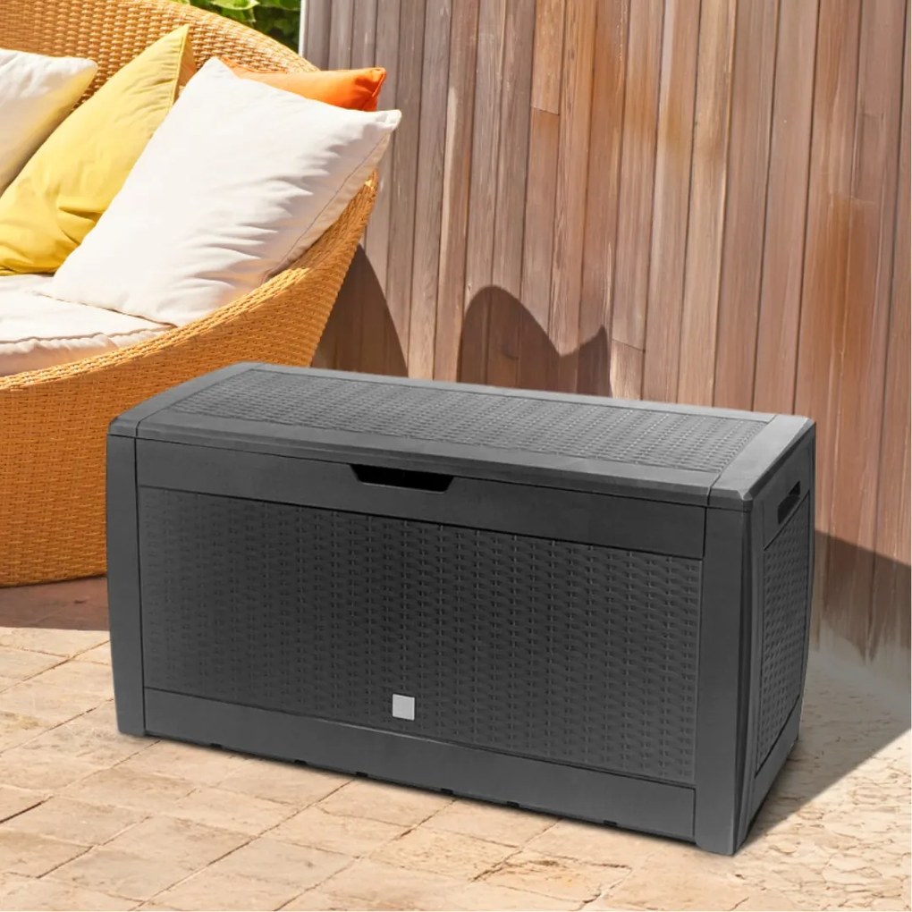 Cufăr depozitare RATO, 310L, 119x48x60 cm, antracit Prosperplast