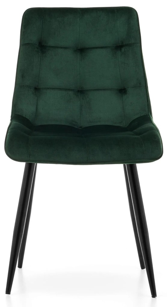 JAKS SCAUN DE SUFRAGERIE CHIC VELVET VERDE