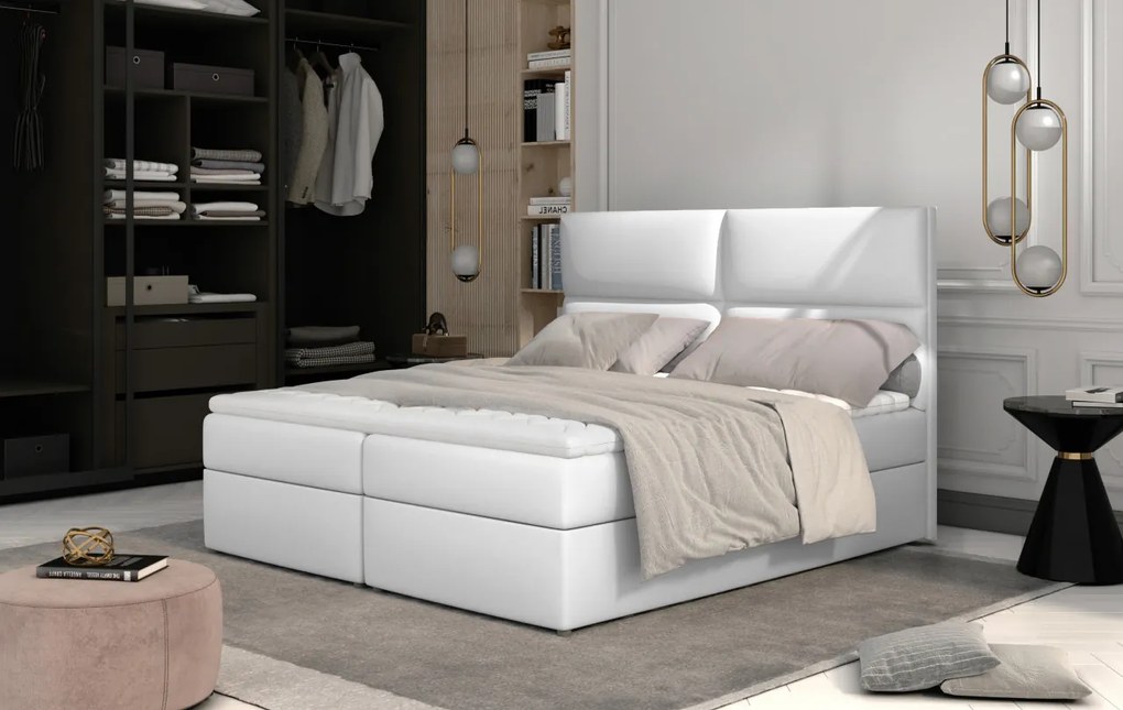 Pat boxspring Amber 160x200 cm Soft 17