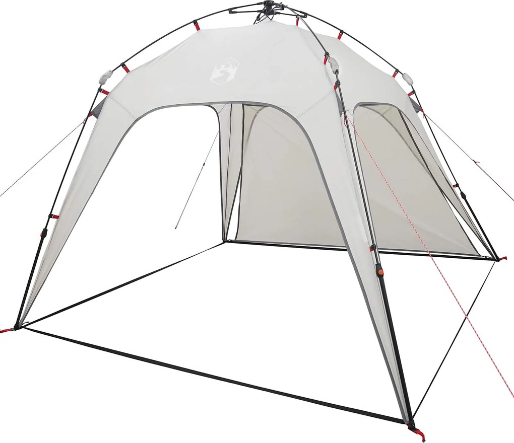 vidaXL Cort instant 4 persoane cu eliberare rapidă Gri Polyester 185T