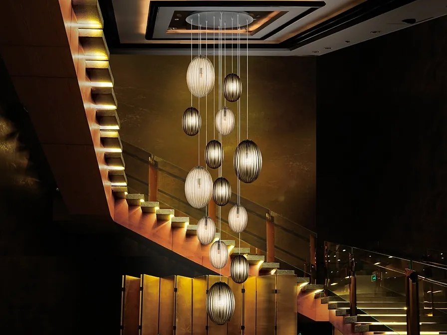 Lustra casa scarii design XXL modern decorativ Ovila SV-75245913L