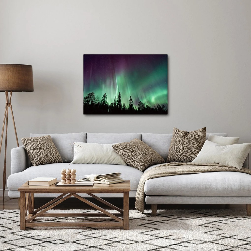 Tablou cu Northern Lights (70x50 cm)