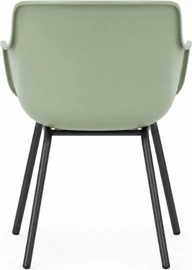 Scaun de masa AMAYA RONDO, verde deschis