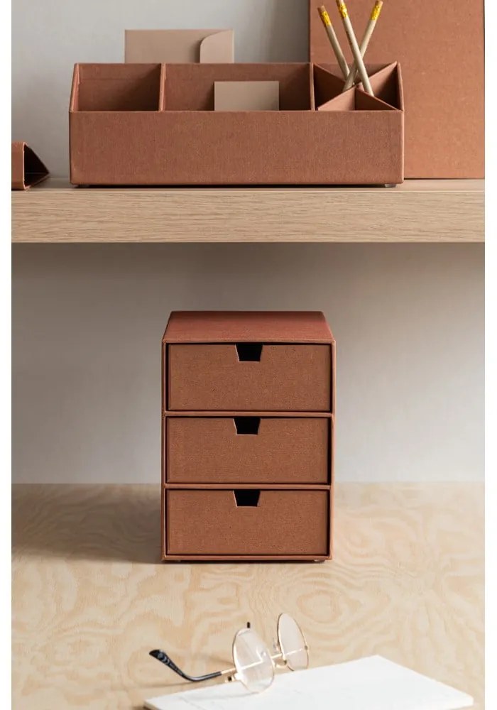 Organizator pentru sertar din carton Ingrid Restore Paper Laminate – Bigso