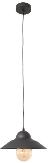 Lustră pe cablu SORAPIS 1xE27/15W/230V negru