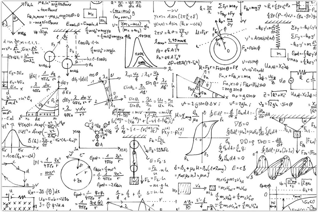 Tablou - Formule (90x60 cm)