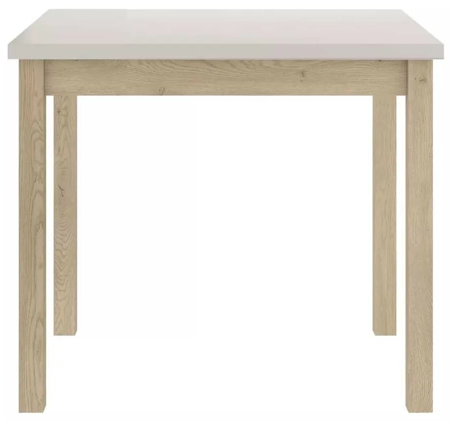 Masă de bucătărie Adam 90 x 65 cm, crem / stejar cremona