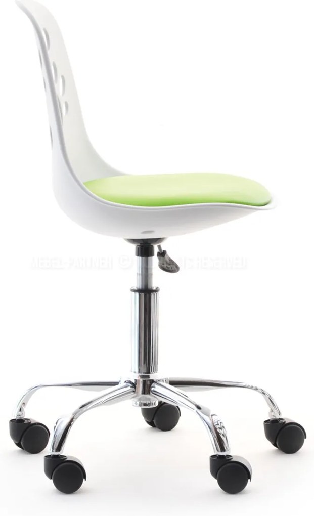 Scaun pentru copii Footy (verde + crom). 1109922