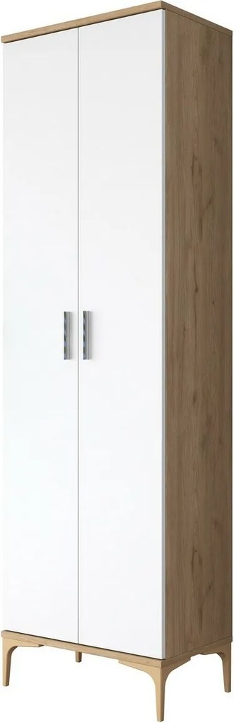 Dulap Jeny Walnut and White