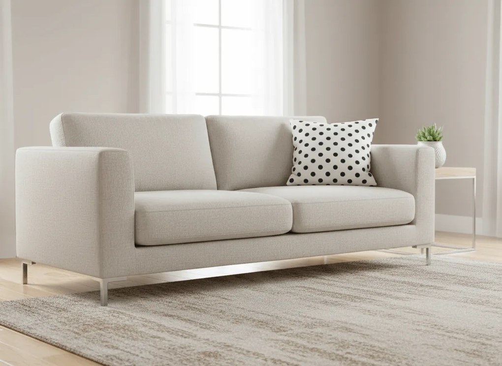 Husa decorativa pentru perna COLAM GREY 50x70 cm, gri