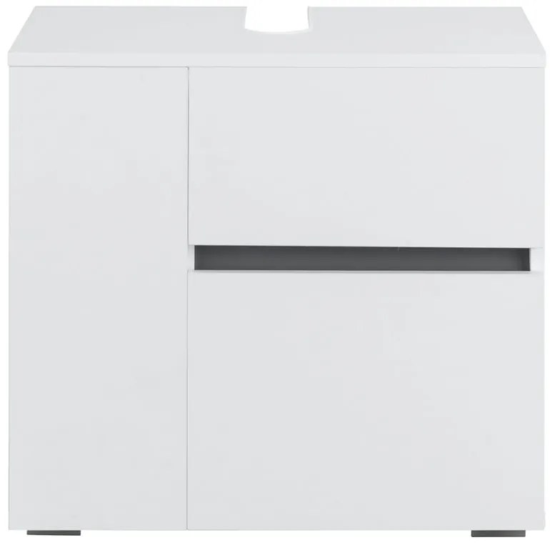 Dulap alb pentru chiuvetă 60x55 cm Wisla - Støraa