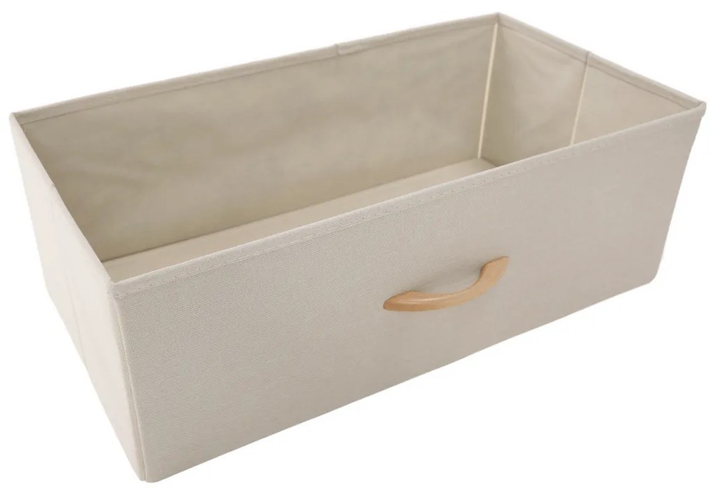 Comodă cu sertare din material textil HAZEL TIP 3,maro, XL