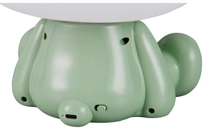 Lustră pentru copii verde LED Hopper – Reality