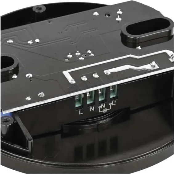 Senzor exterior PIR de mișcare și crepuscular 2000W/230V IP65 negru