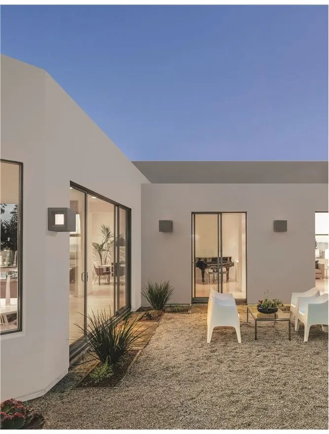 Aplica pentru iluminat exterior IP65 CASTRO gri, H-35cm NVL-9762161