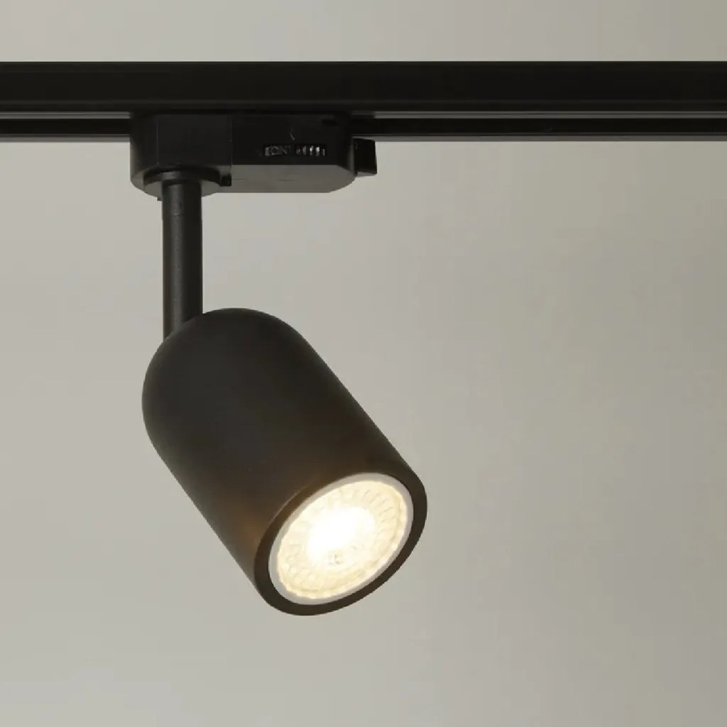 Spot directionabil pentru sina Track Project Collection, Pegasus negru
