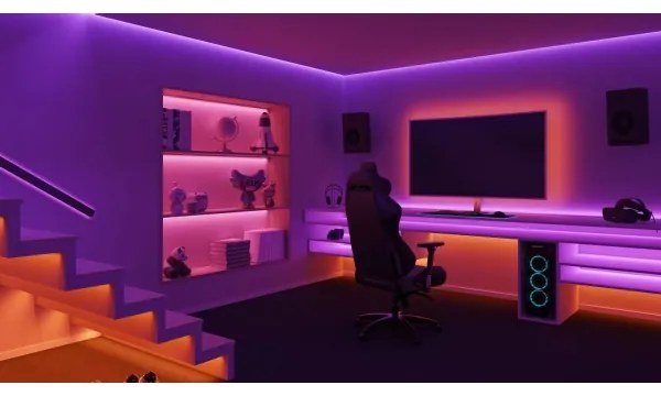Philips Hue WACA - bandă LED RGBW reglabilă 10 m, 20 W, 230 V, 2000-6500K