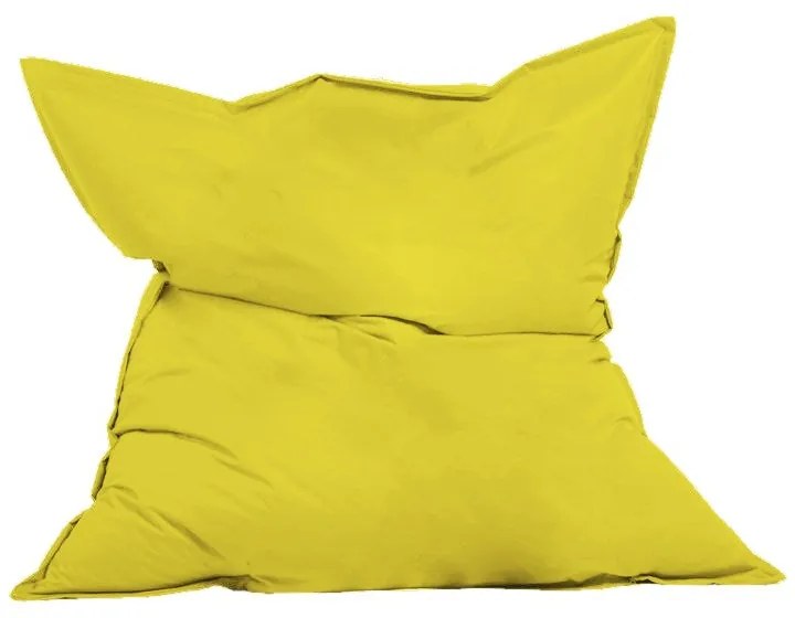 Fotoliu puf pentru grădină Giant Cushion 140x180 - Yellow
