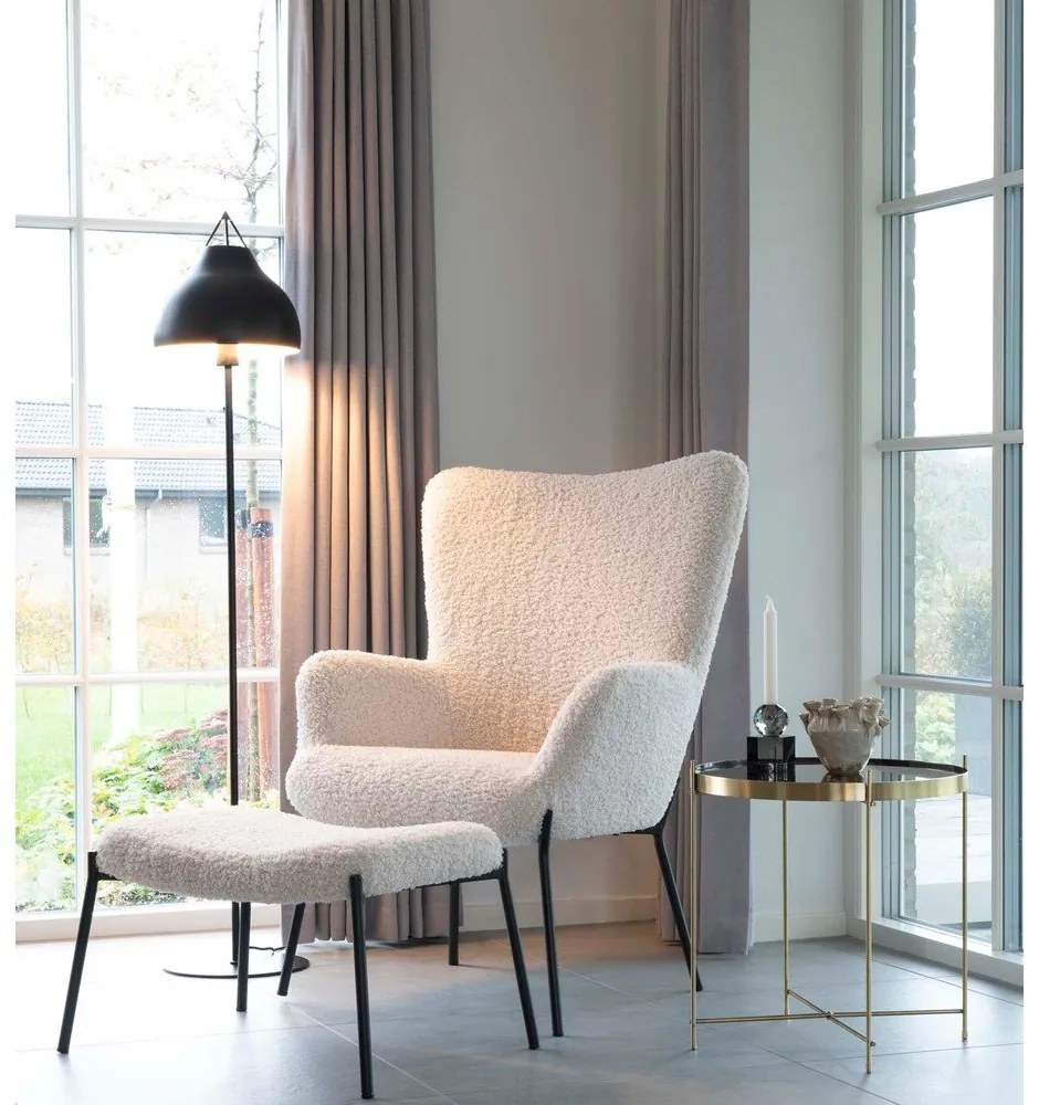 Măsuță de cafea rotundă aurie ø 48 cm Venezia - House Nordic