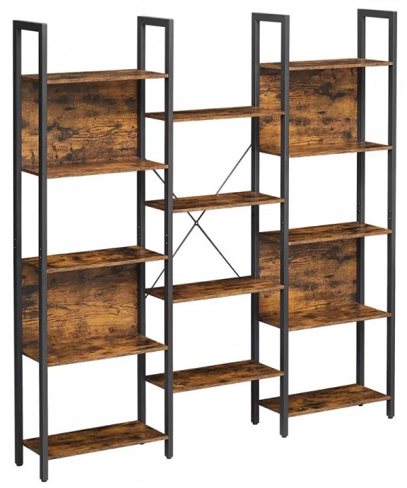 Biblioteca Living, PAL, Maro / Negru