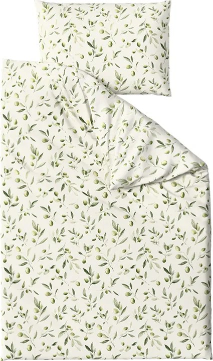 Lenjerie de pat din bumbac OLIVE POLY verde Dimensiune lenjerie de pat: 2 buc 70 x 90 cm | 200 x 220 cm