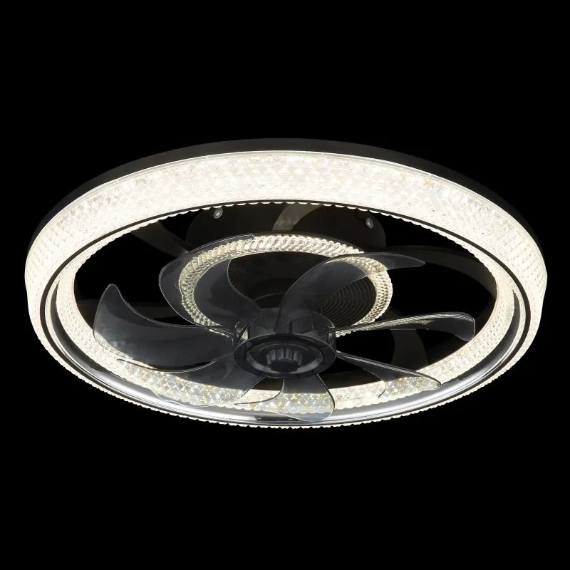 Lustra LED cu ventilator si telecomanda CIRILLA 03644 GL