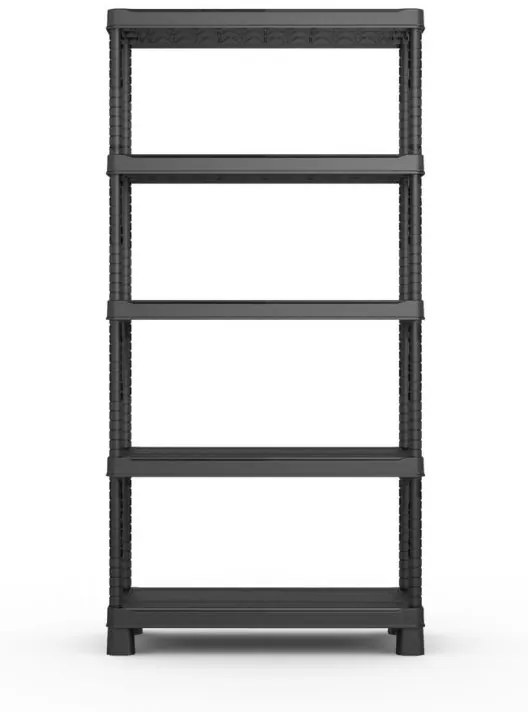 Raft deschis din plastic PLUS TRIBAC 90/5, 182 x 90 x 45 cm